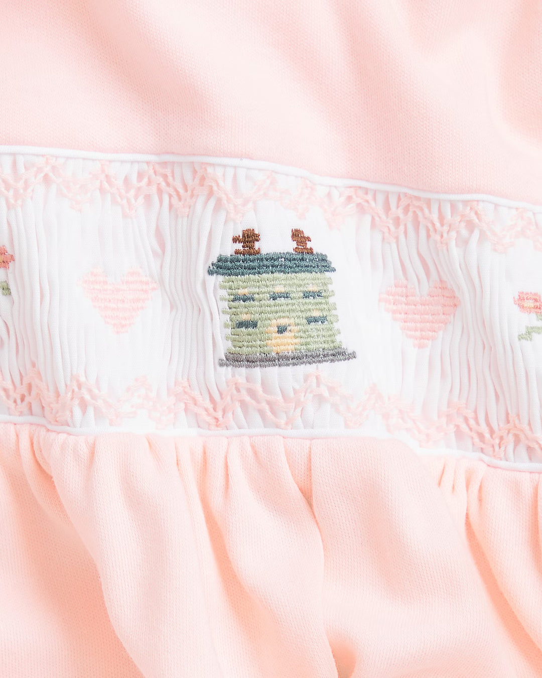 Ralph Lauren Smocked Organic Cotton Coverall