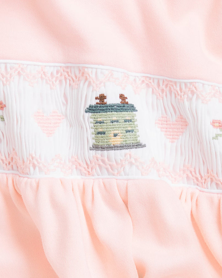 Ralph Lauren Smocked Organic Cotton Coverall