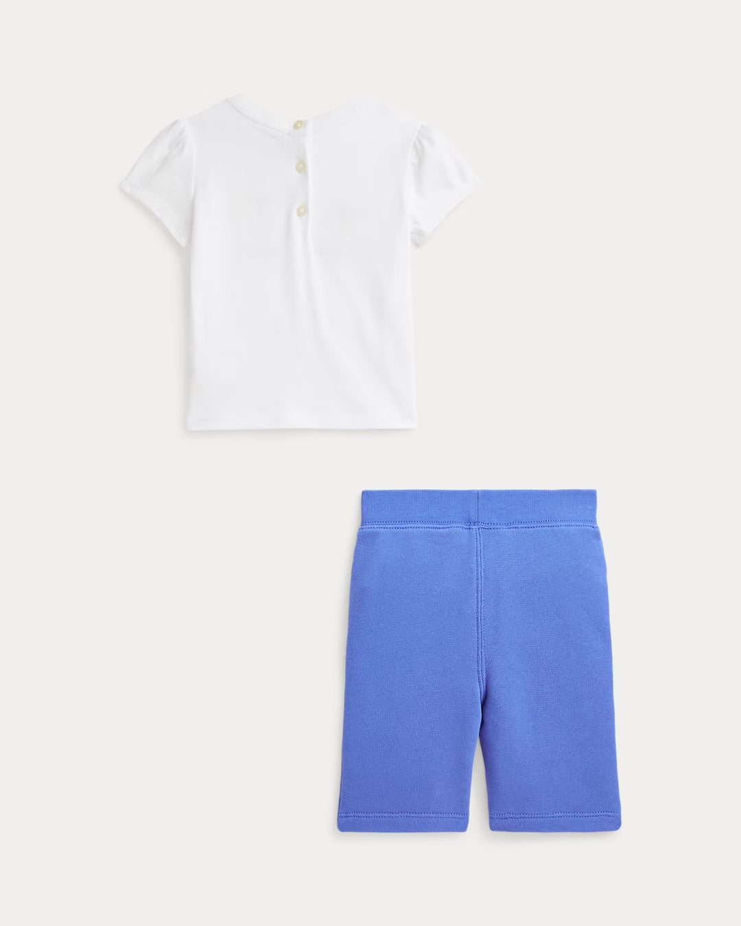 Ralph Lauren Logo Jersey Tee & Terry Pant Set