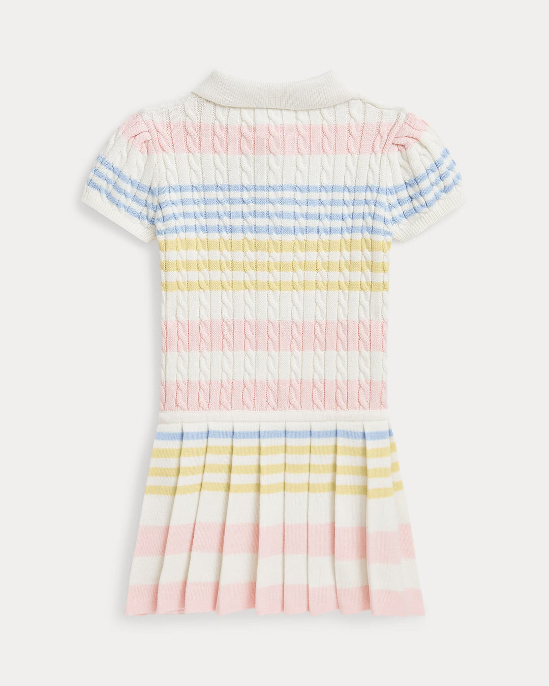 Ralph Lauren Striped Cotton Polo Sweater Dress