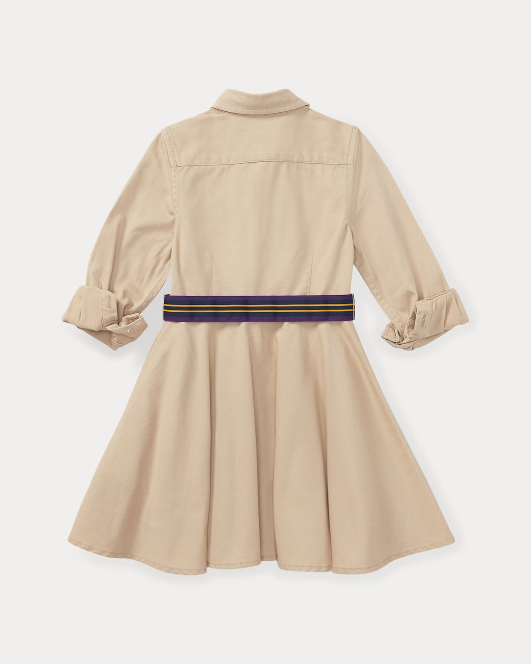 Ralph Lauren Belted Cotton Chino Shirtdress