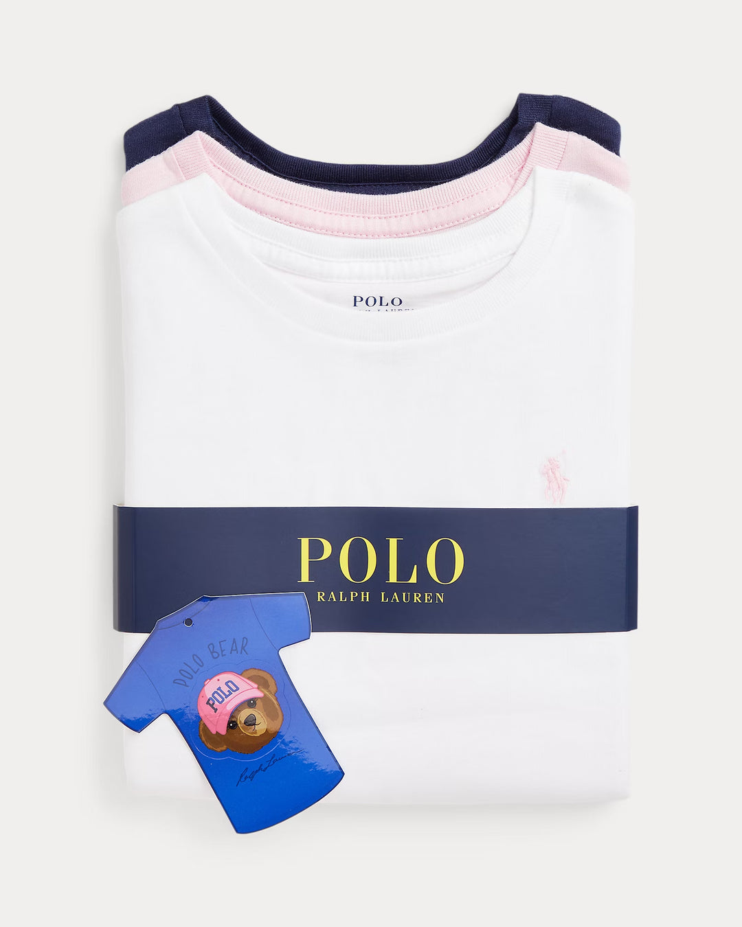 Ralph Lauren Cotton Jersey Crewneck Tee 3-Pack