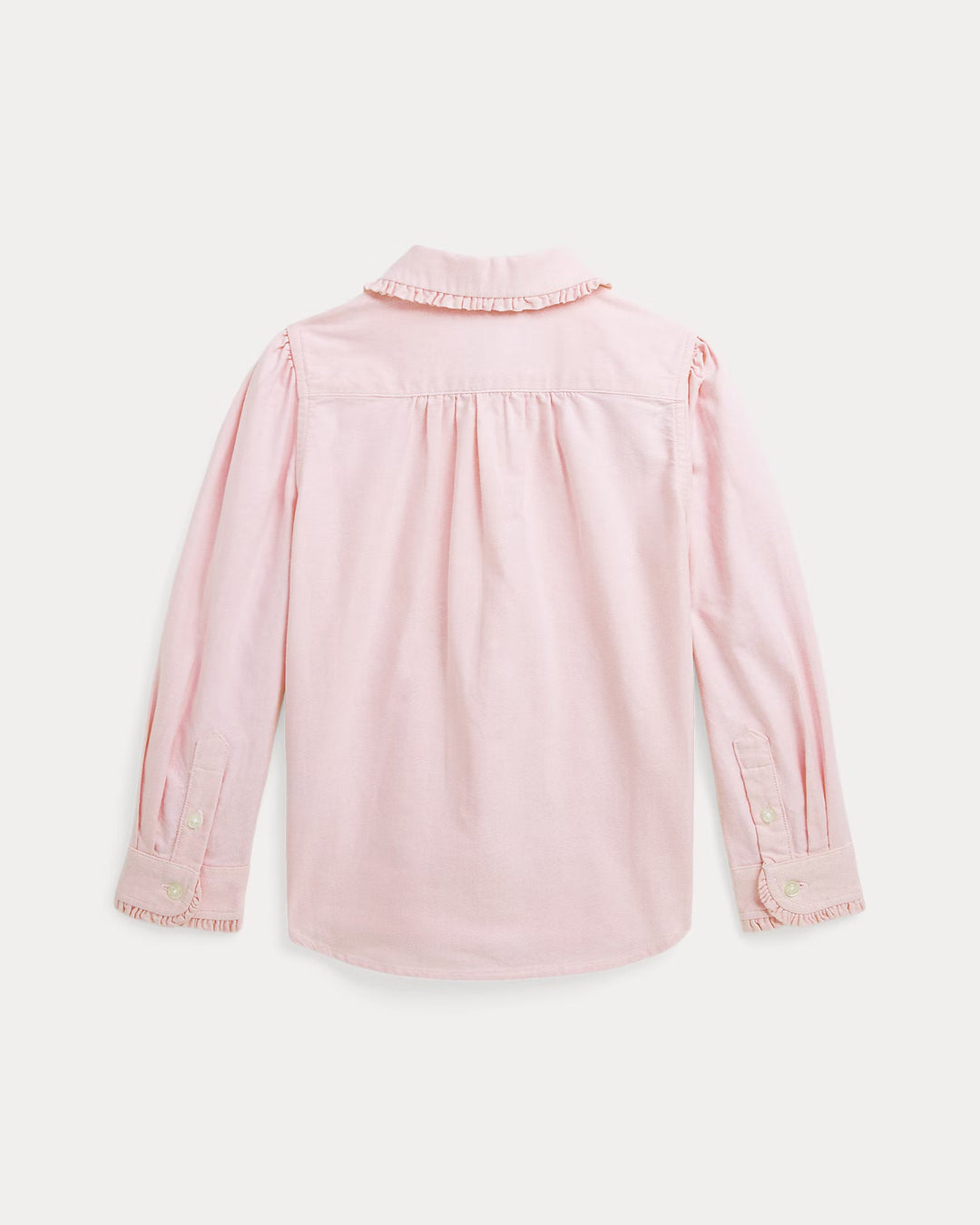 Ralph Lauren Ruffled Cotton Oxford Shirt