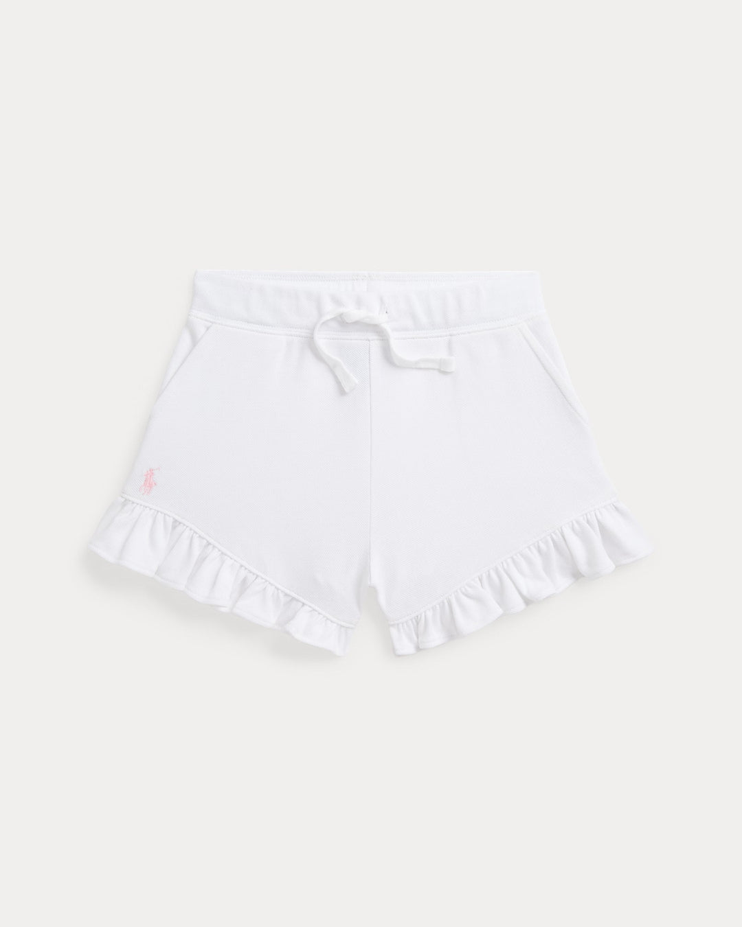 Ralph Lauren Ruffled Stretch Mesh Short