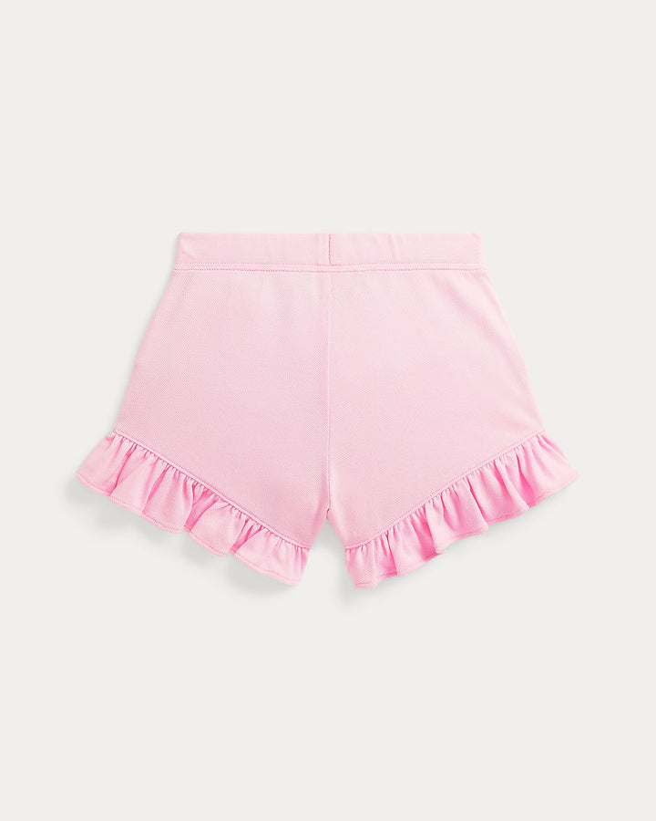 Ralph Lauren Ruffled Stretch Mesh Short