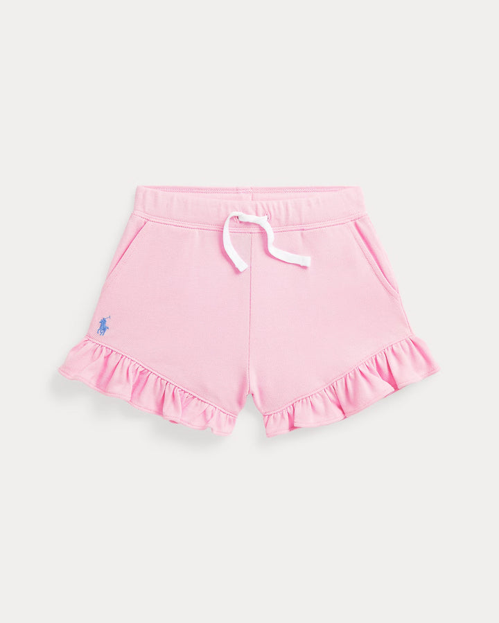 Ralph Lauren Ruffled Stretch Mesh Short