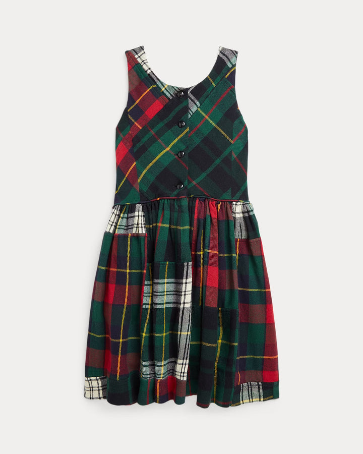 Ralph Lauren Patchwork Plaid Flannel Dress