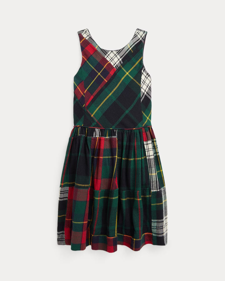 Ralph Lauren Patchwork Plaid Flannel Dress