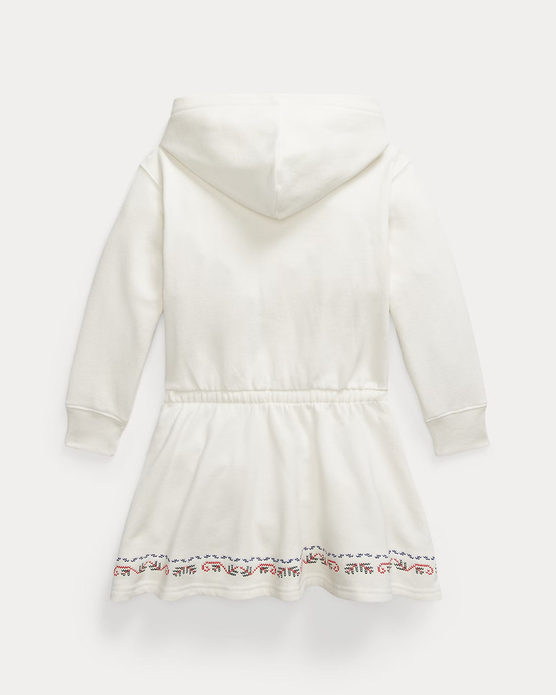 Ralph Lauren Embroidered Fleece Hoodie Dress
