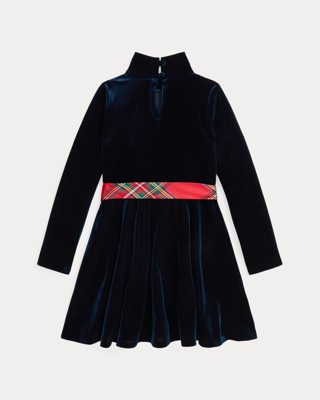 Ralph Lauren Velour Turtleneck Dress