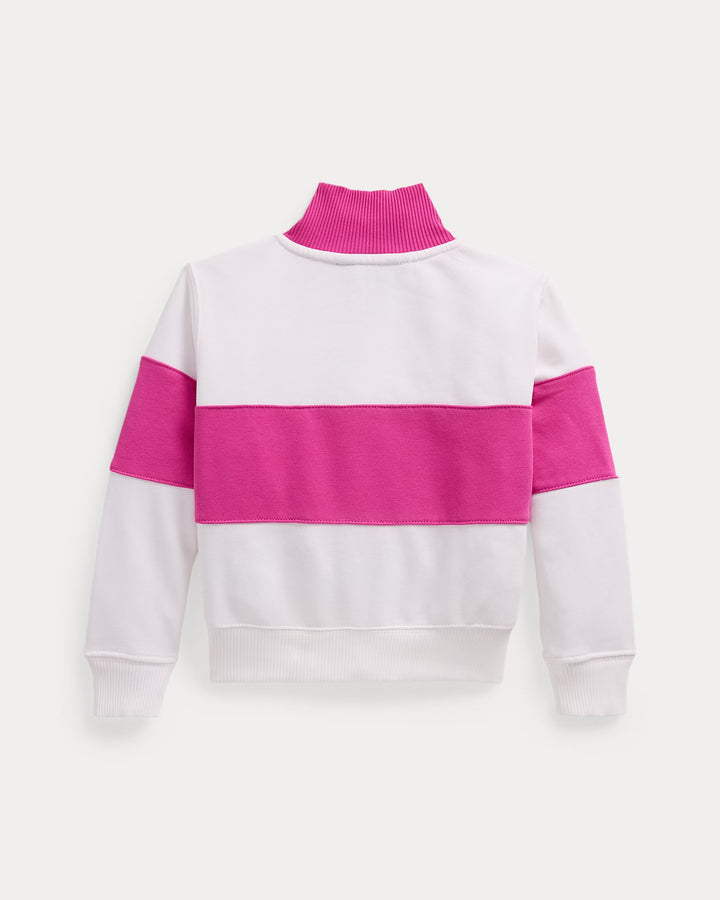 Ralph Lauren Logo French Terry Quarter-Zip Pullover
