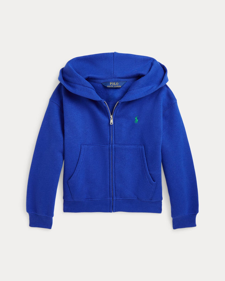 Ralph Lauren Logo Fleece Full-Zip Hoodie
