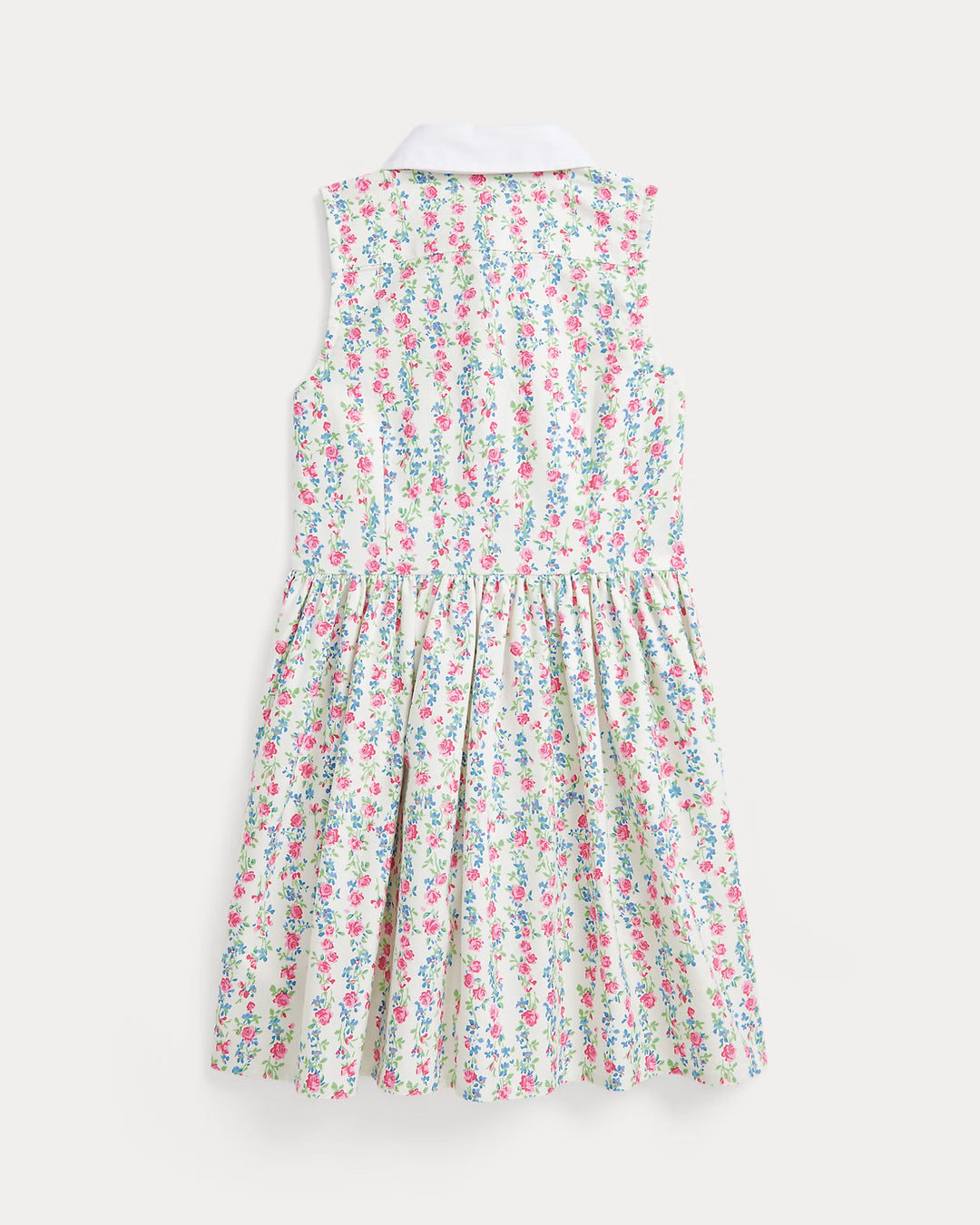Ralph Lauren Floral Cotton Oxford Shirtdress