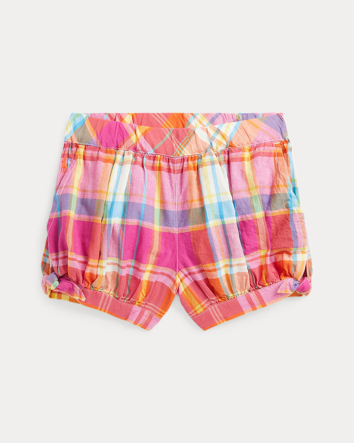 Ralph Lauren Striped Ruffled Cotton Short
