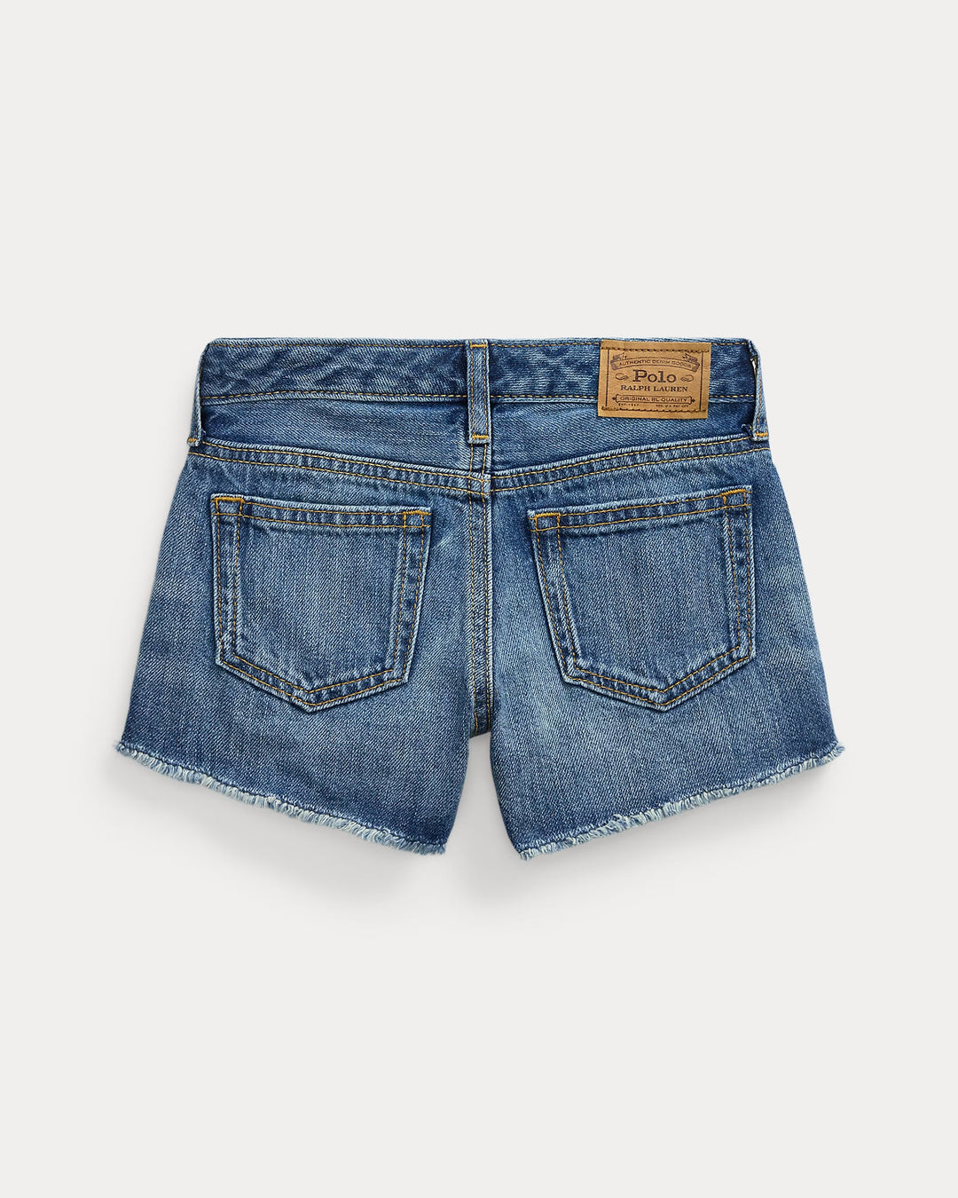 Ralph Lauren Distressed Cotton Denim Short