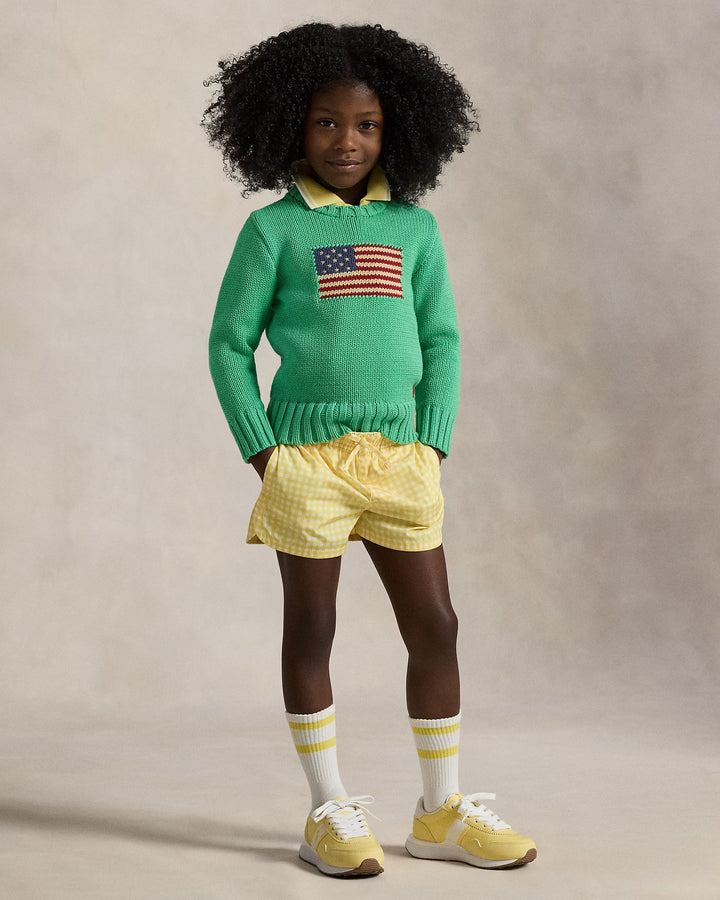 Ralph Lauren Gingham Ripstop Short