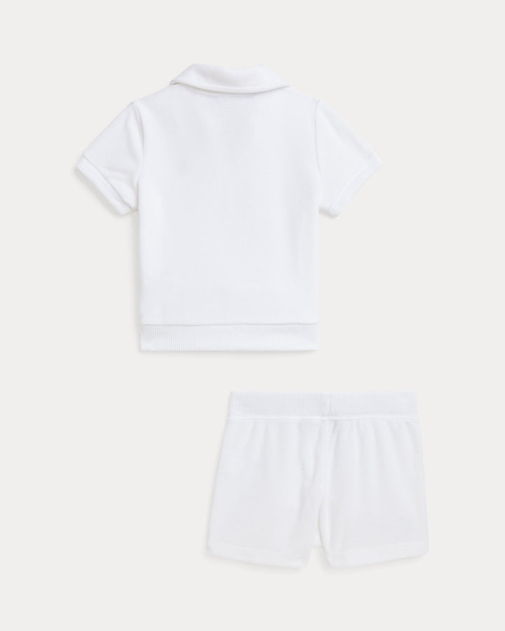 Ralph Lauren Terry Polo Shirt & Short Set