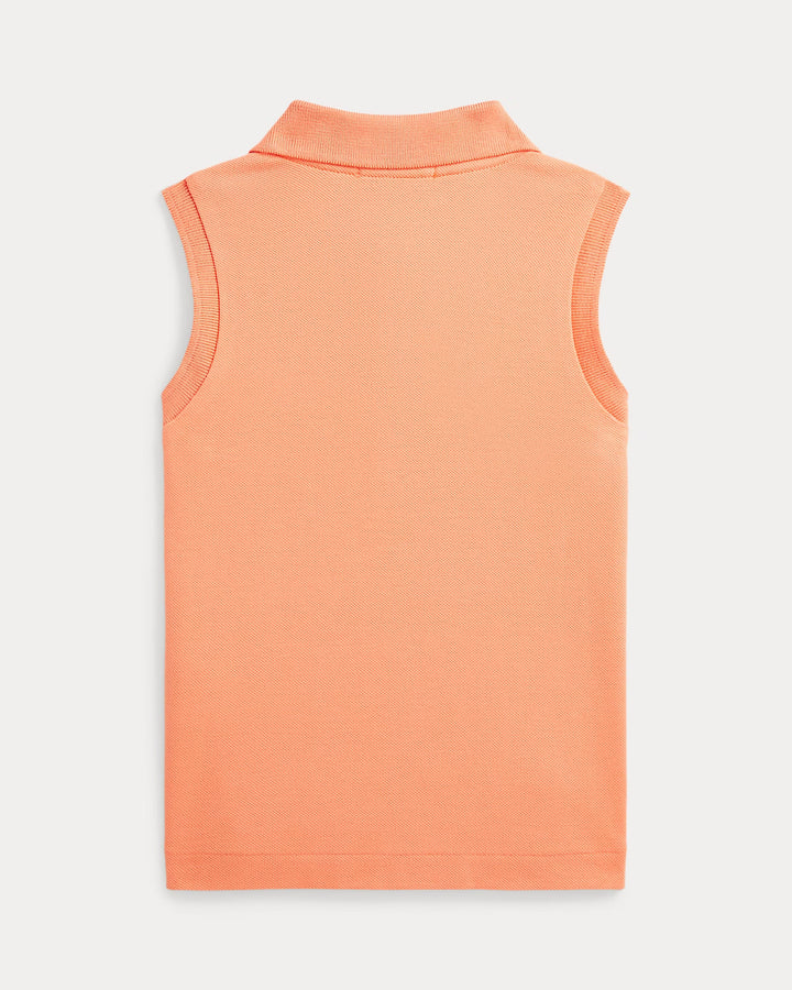 Ralph Lauren Stretch Mesh Sleeveless Polo Shirt