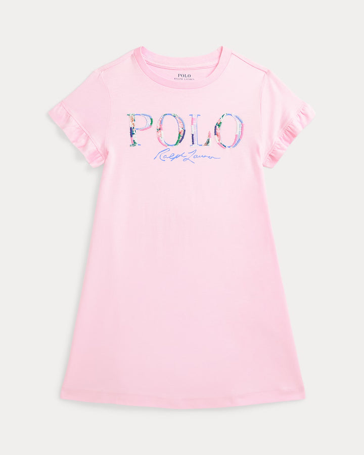 Ralph Lauren Logo Cotton Jersey Tee Dress
