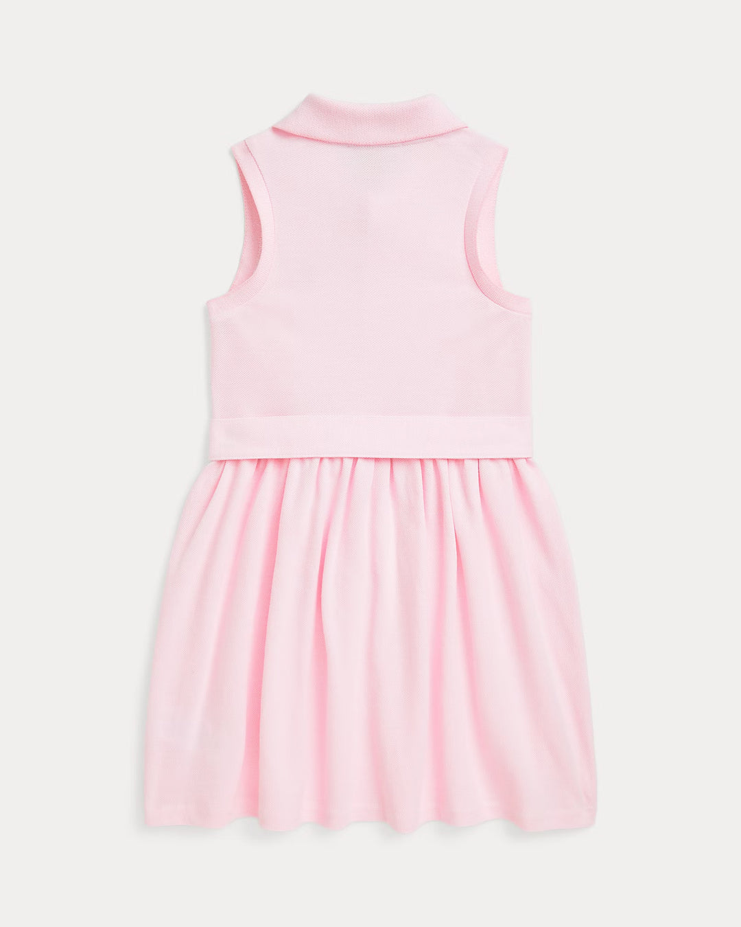 Ralph Lauren Belted Knit Oxford Polo Dress