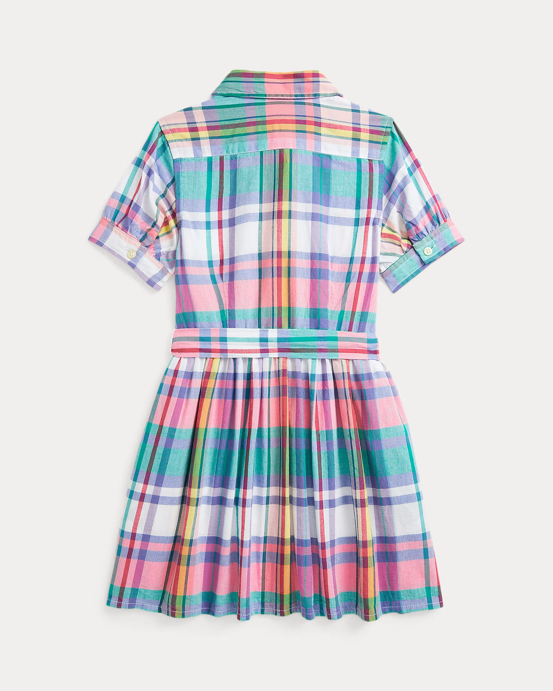Ralph Lauren Plaid Cotton Madras Shirtdress