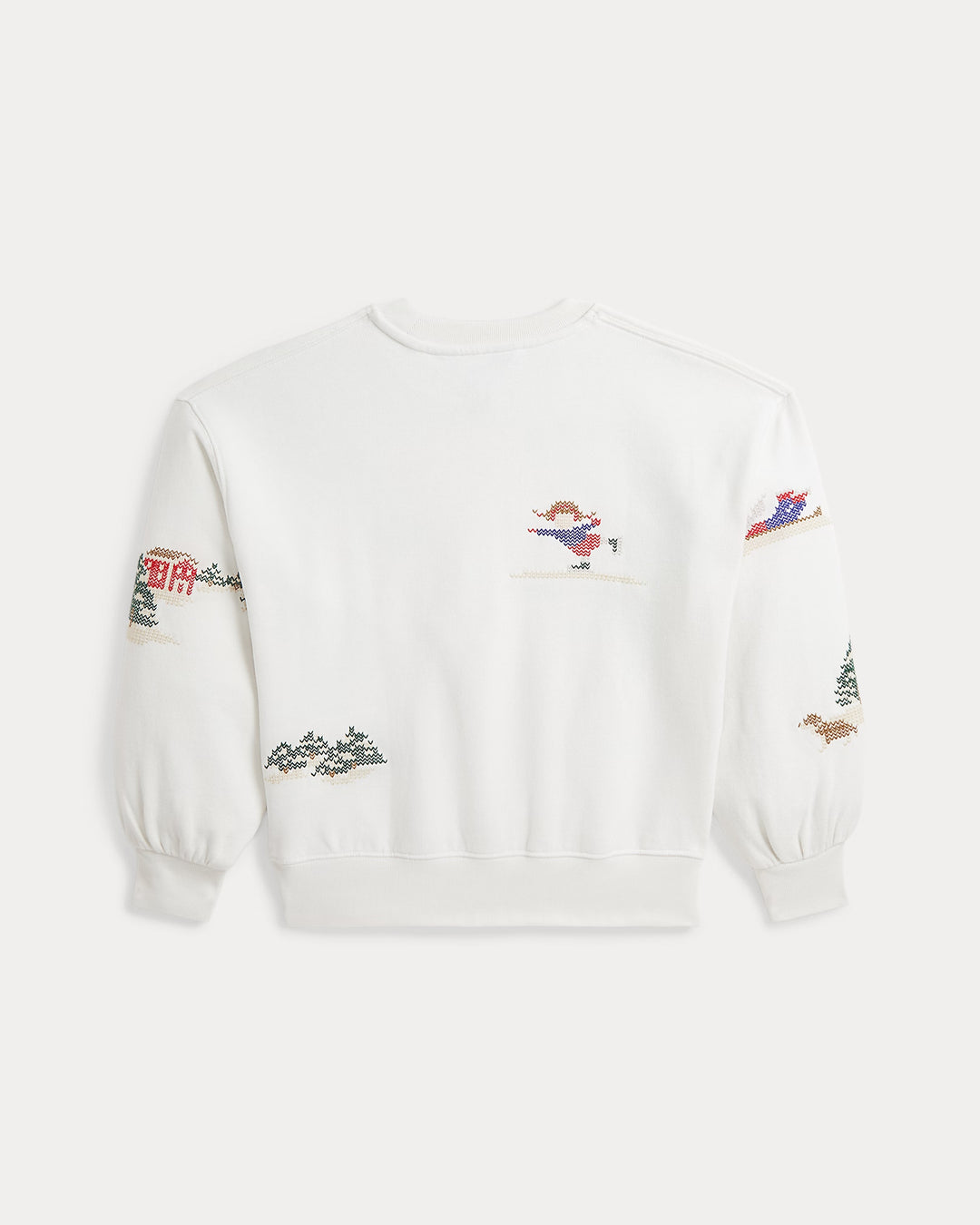 Ralph Lauren Embroidered Fleece Sweatshirt