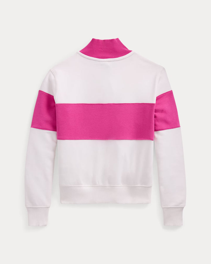 Ralph Lauren Logo French Terry Quarter-Zip Pullover