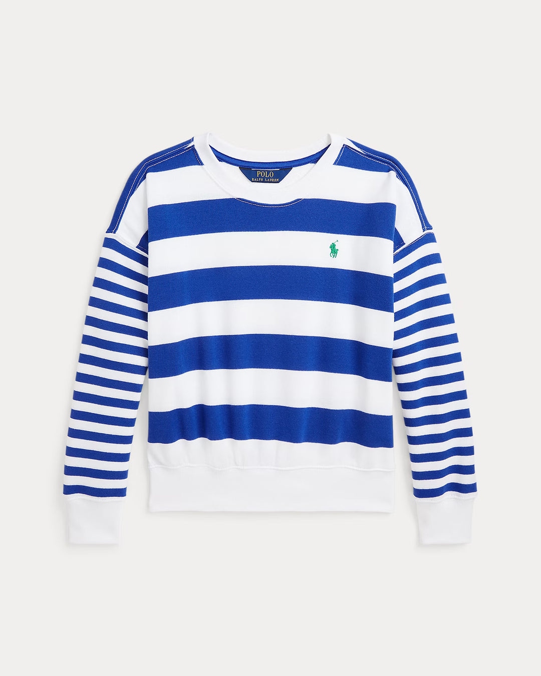 Ralph Lauren Striped French Terry Sweatshirt
