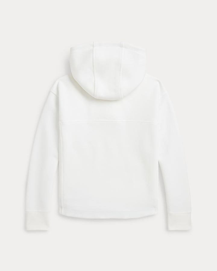 Ralph Lauren Double-Knit Hooded Sweatshirt
