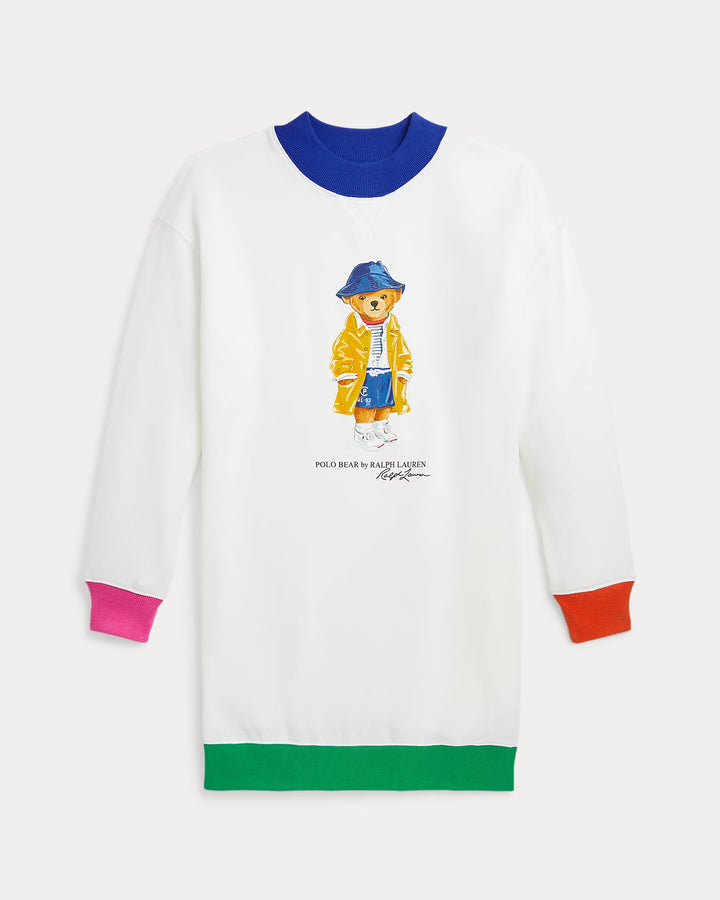 Ralph Lauren Polo Bear Fleece Sweatshirt Dress