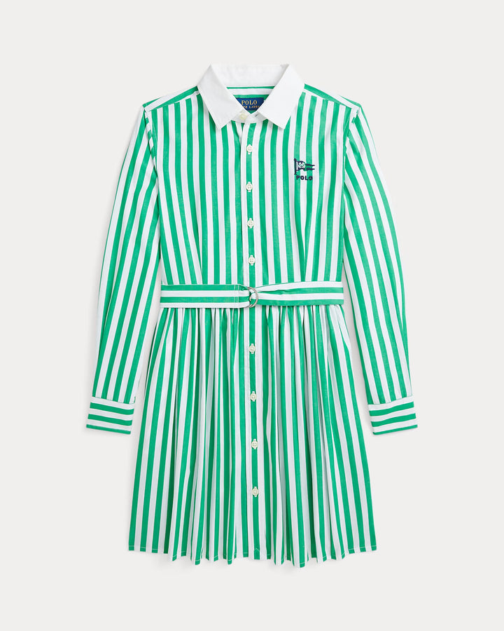 Ralph Lauren Nautical-Flag Cotton Poplin Shirtdress