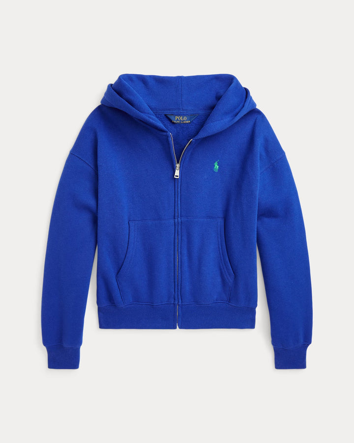 Ralph Lauren Logo Fleece Full-Zip Hoodie