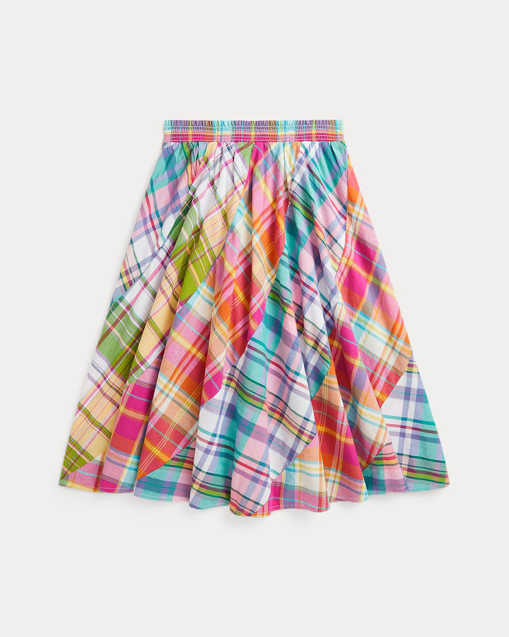 Ralph Lauren Plaid Cotton Madras Skirt
