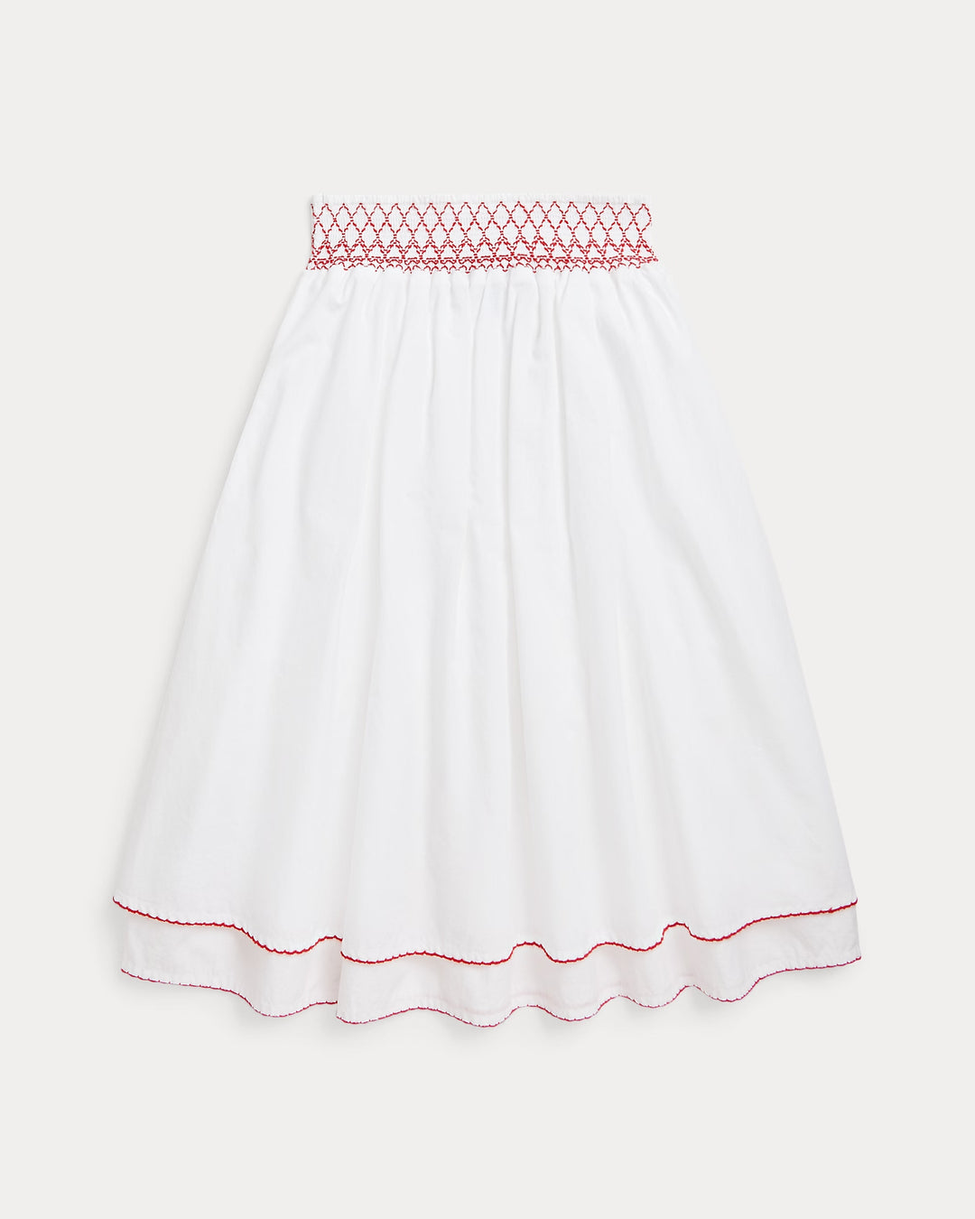 Ralph Lauren Cotton Poplin Boxy Top & Skirt Set