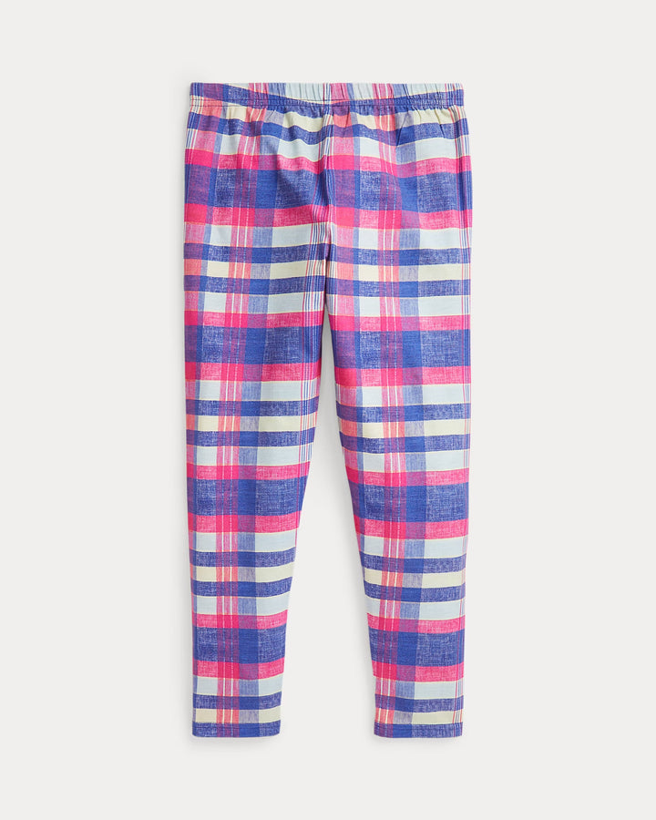 Ralph Lauren Plaid Stretch Jersey Legging