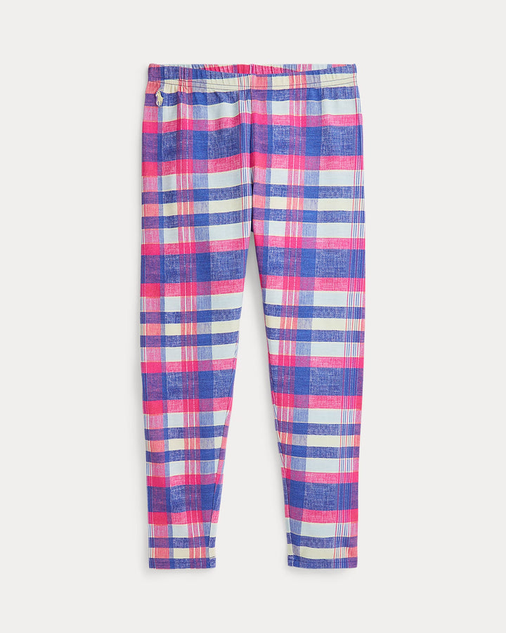 Ralph Lauren Plaid Stretch Jersey Legging