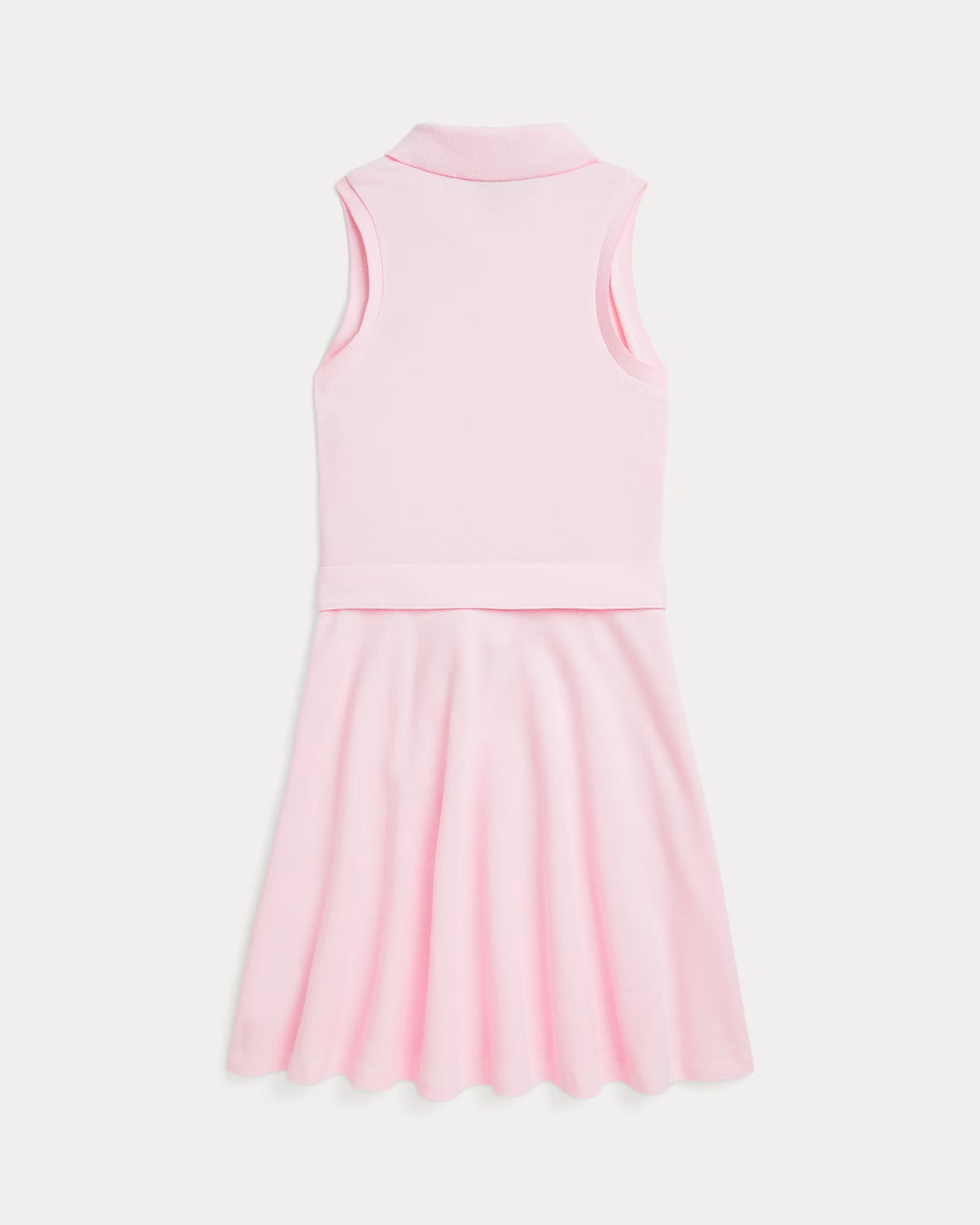 Ralph Lauren Belted Knit Oxford Polo Dress