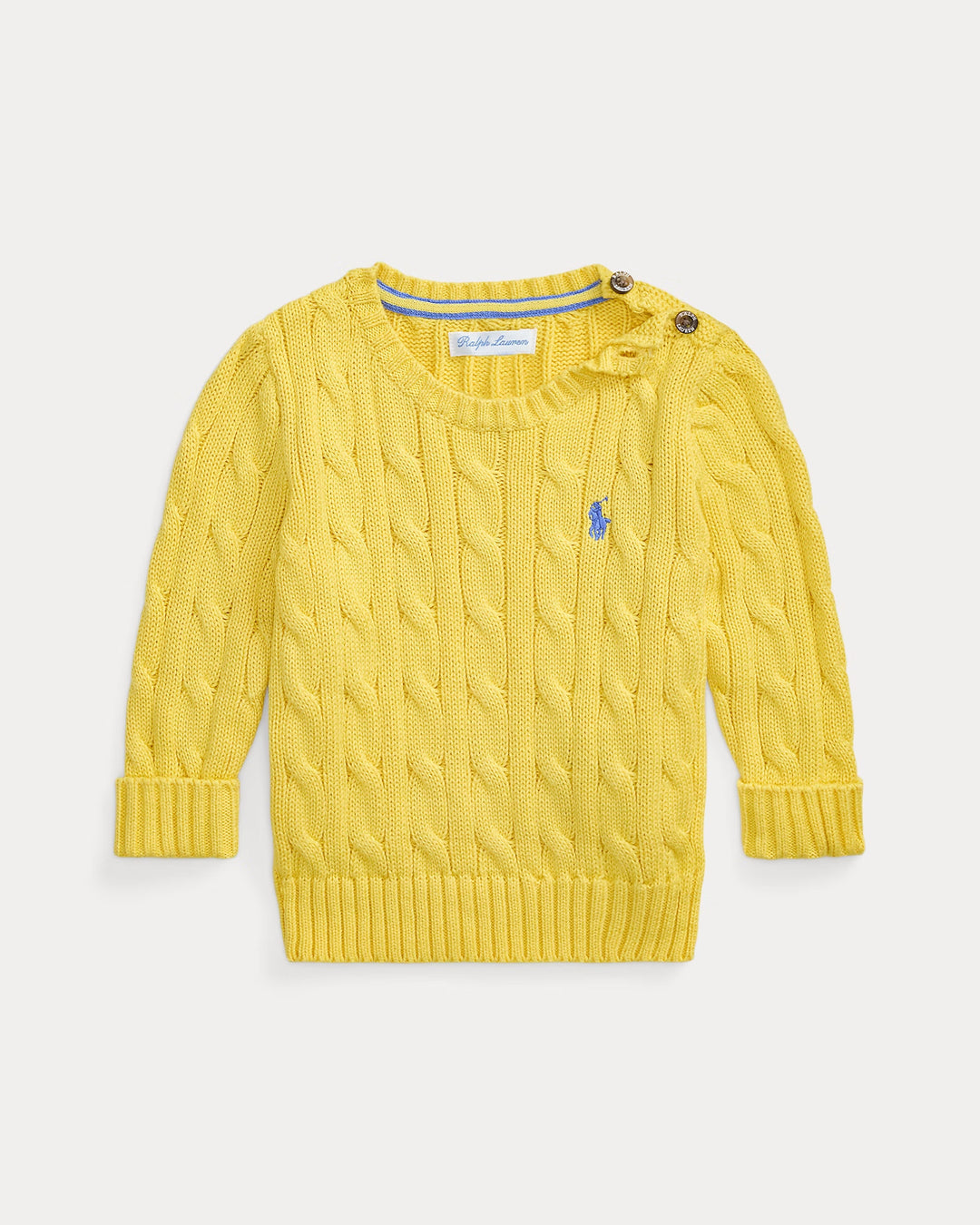 Ralph Lauren Cable-Knit Cotton Sweater