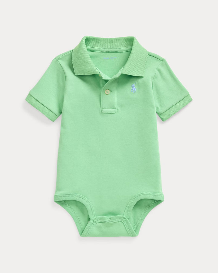 Ralph Lauren Soft Cotton Polo Bodysuit