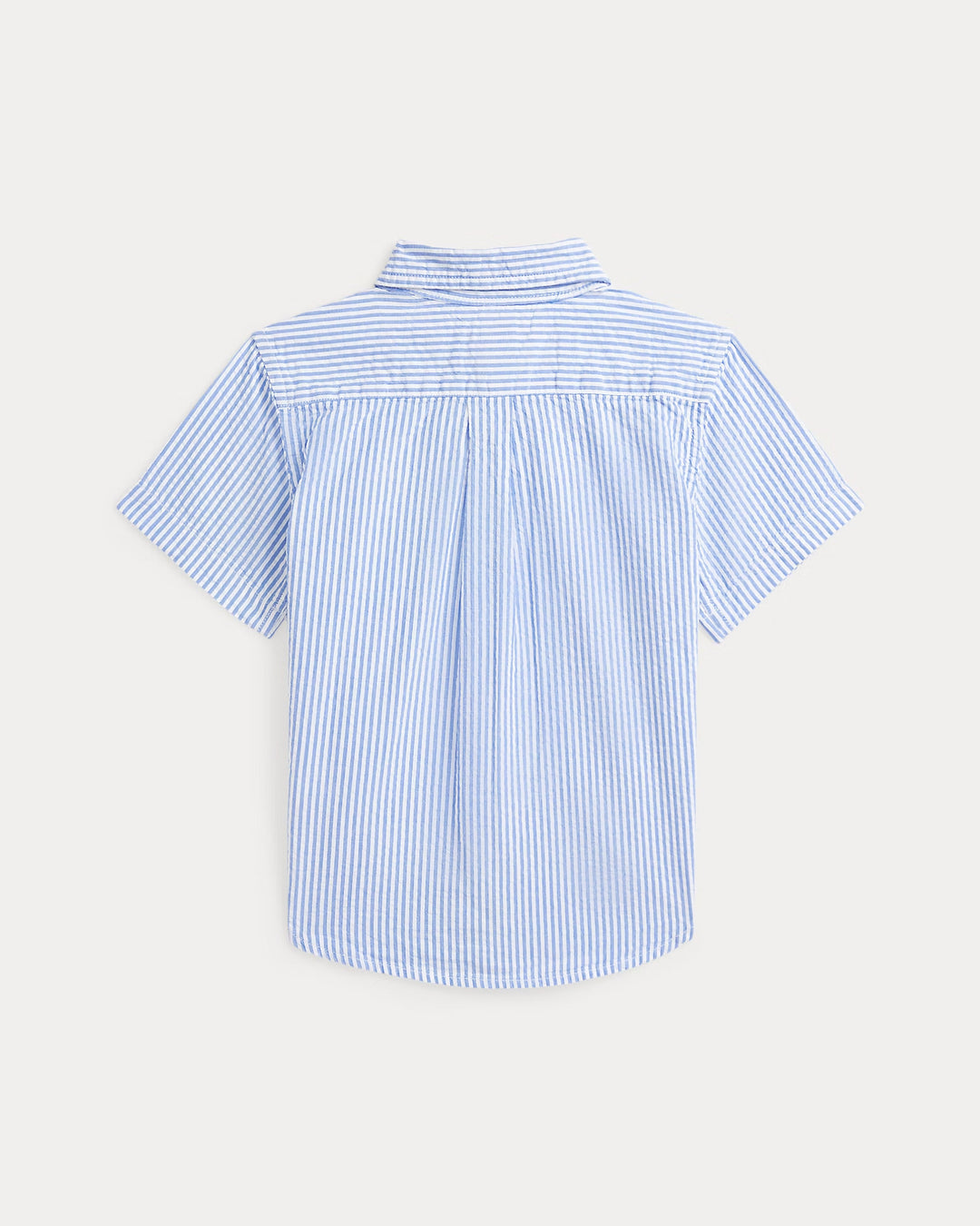 Ralph Lauren Striped Seersucker Short-Sleeve Shirt