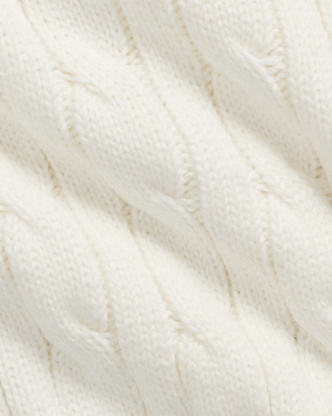 Ralph Lauren Cable-Knit Cotton Quarter-Zip Sweater