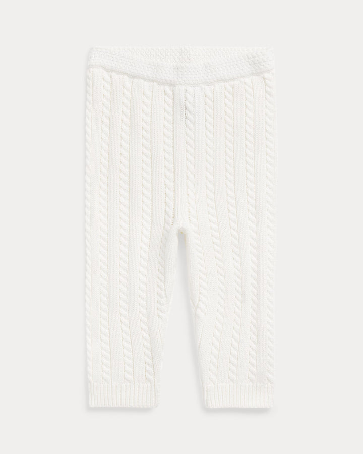 Ralph Lauren Cable-Knit Organic Cotton Sweater Pant