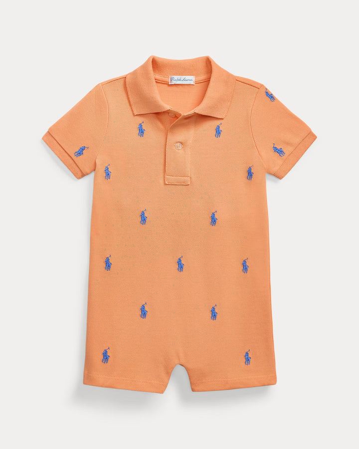 Ralph Lauren Polo Pony Cotton Mesh Polo Shortall
