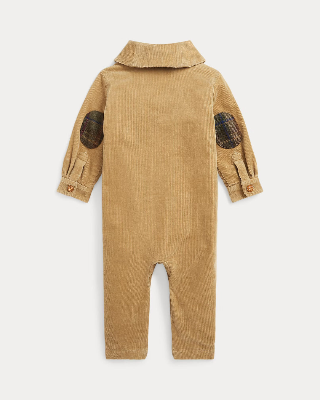 Ralph Lauren Stretch Corduroy Shawl-Collar Coverall