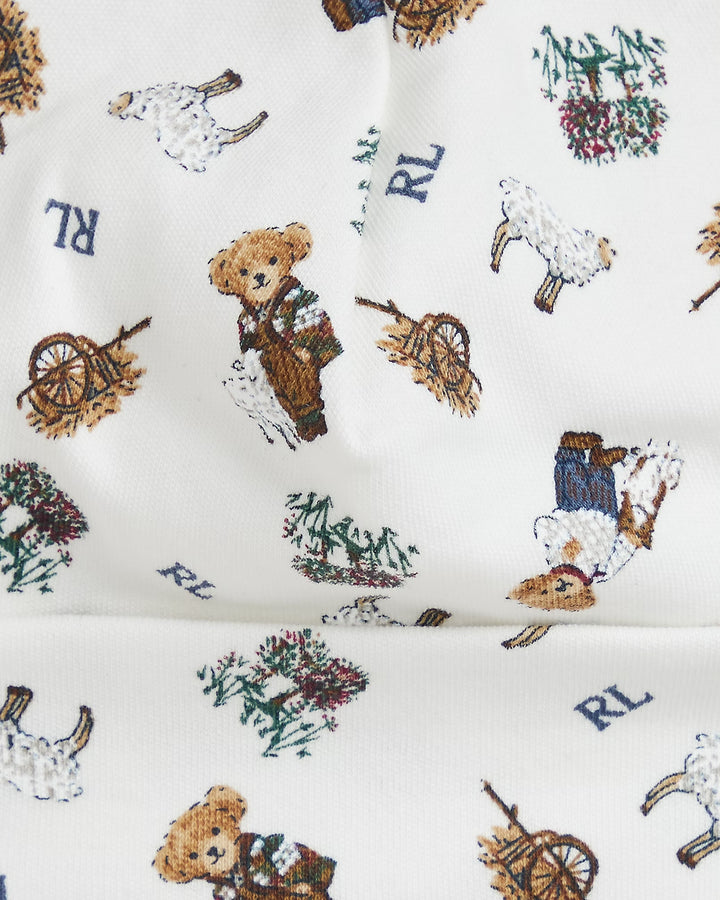 Ralph Lauren Polo Bear Cotton Interlock Beanie
