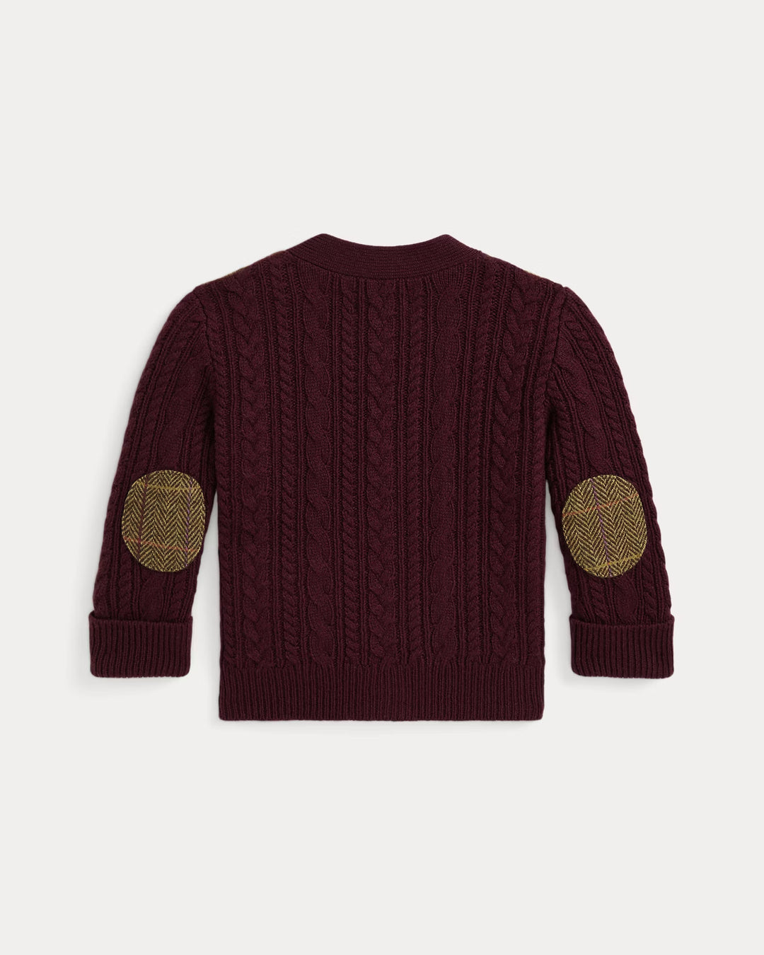 Ralph Lauren Patchwork V-Neck Cardigan