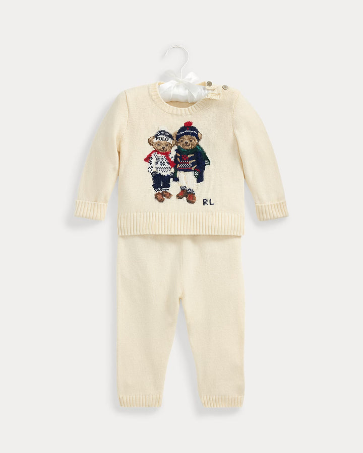 Ralph Lauren Polo Bear Sweater & Pant Set