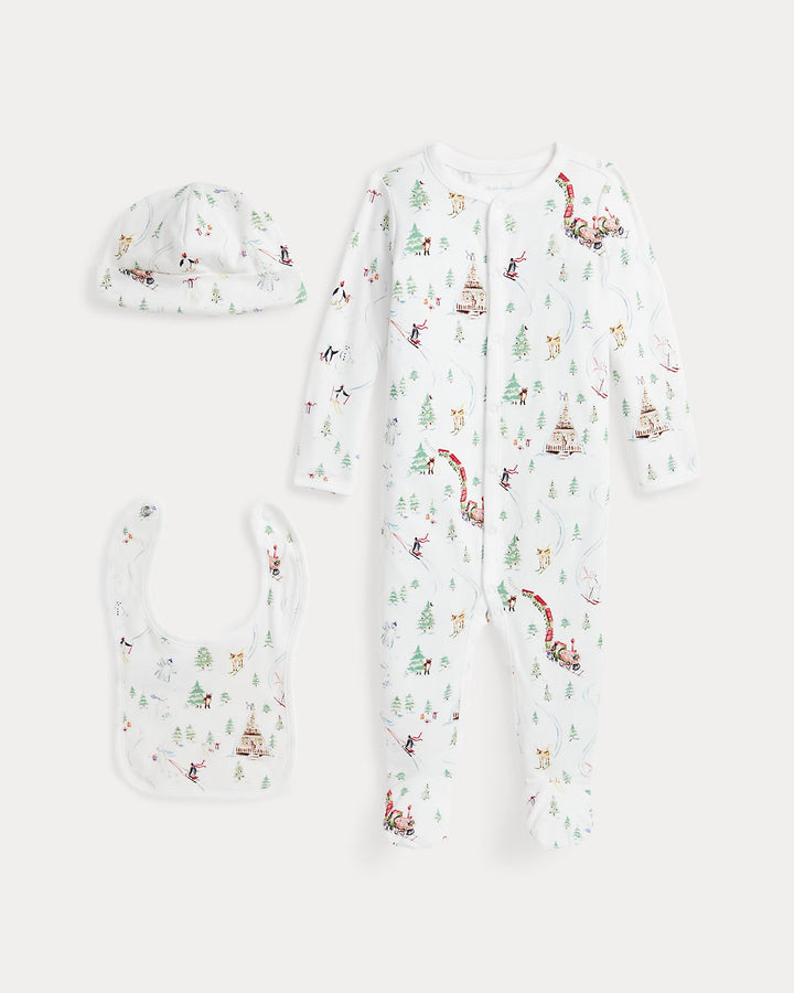 Ralph Lauren RL Baby x Riley Sheehey 3-Piece Gift Set