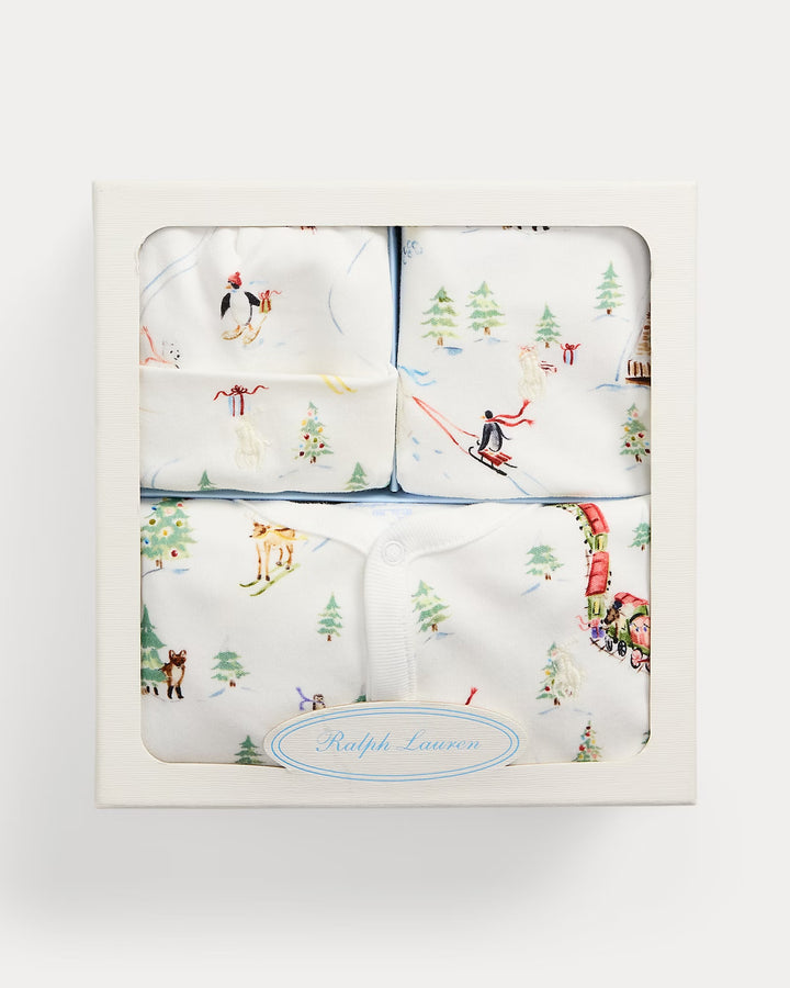 Ralph Lauren RL Baby x Riley Sheehey 3-Piece Gift Set