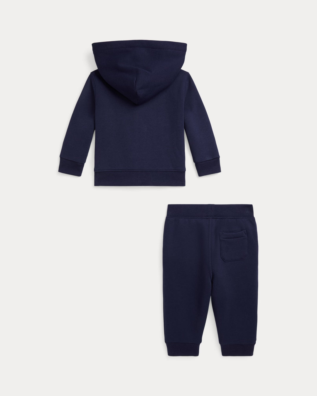 Ralph Lauren Logo Fleece Full-Zip Hoodie & Pant Set